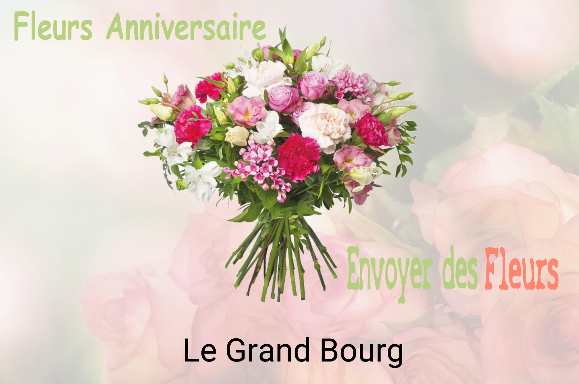 Bouquet de fleurs d’anniversaire livré à Le Grand-Bourg